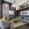 clubhouse sitting area with bright lighting