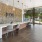 The Lookout lobby with pendant lighting