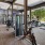 spacious and well lit fitness center