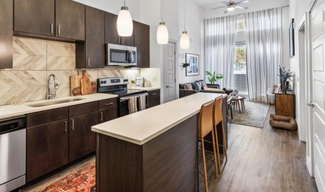 Find your perfect fit at Lookout a kitchen with an island