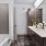 shower/tub combo in bright bathroom
